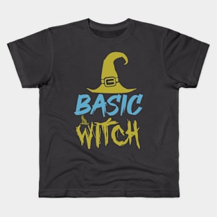 Halloween 15 - Basic Witch Kids T-Shirt